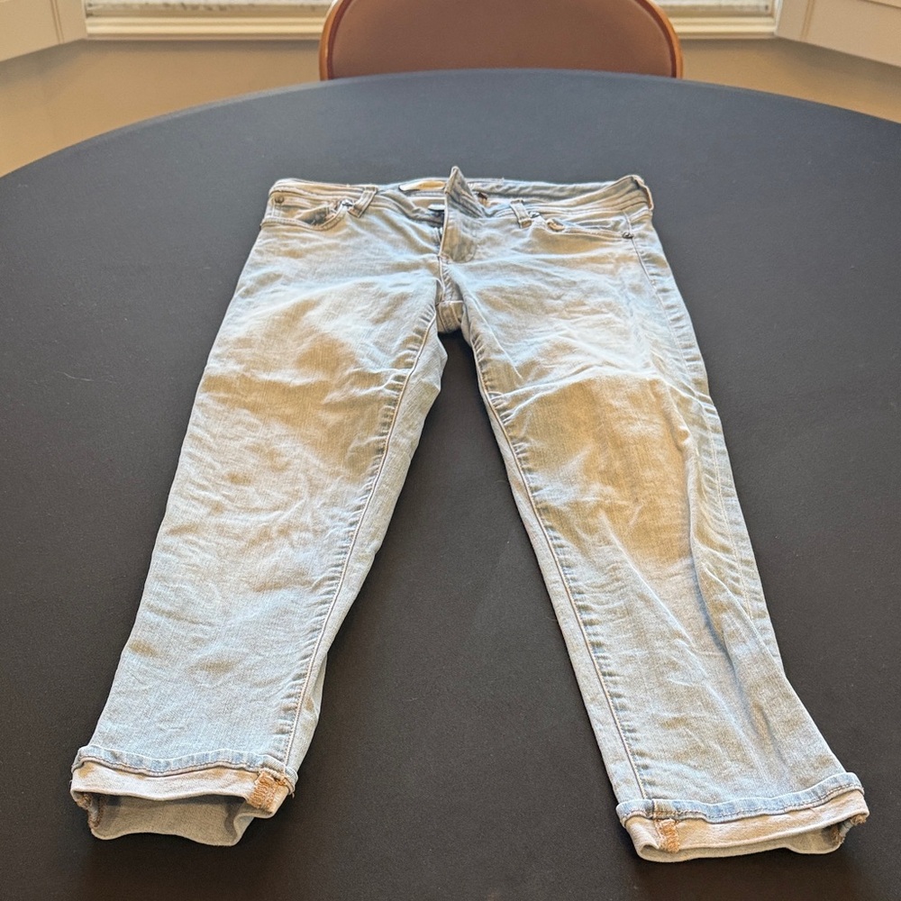 Kut from the Kloth Light Wash Ankle Jeans